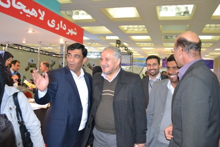 گزارش تصويري حضور شهرداري لاهيجان در نمايشگاه دستاوردهاي شهرداريهاي سراسر كشور